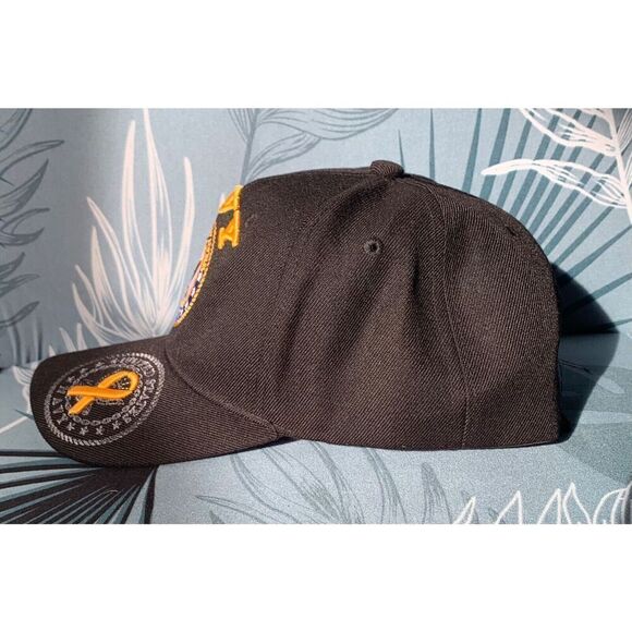 NEW US Navy MILITARY OFFICIAL Embroidered Black TRUCKER BASEBALL Hat Cap - Picture 6 of 7